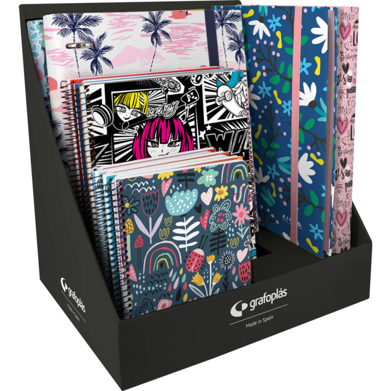 EXPOSITOR DE 18 UNIDADES DE DISEÑOS ELLA-02 GRAFOPLAS24 70996314 (MIN 1U)