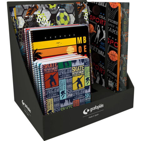 EXPOSITOR DE 18 UNIDADES DE DISEÑOS EL-01 GRAFOPLAS24 70996315 (MIN 1U)