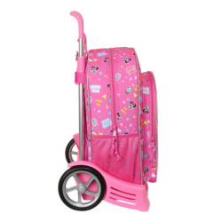 MOCHILA 180+CARRO EVOLUTION MINNIE MOUSE "LUCKY" 612212860 42*33 SAFTA22