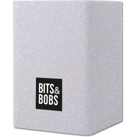 CUBILETE DE SILICONA BITS&BOBS LAVANDA GLITTER GRAFOPLAS24 41805787 (MIN 1U)