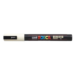 MARCADOR UNI-BALL POSCA PC-3M PUNTA REDONDA 0,9-1,3MM MARFIL -46-
