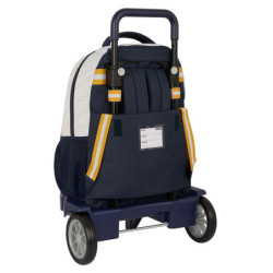 MOCHILA GDE. C/RUEDAS COMPACT EVOL. EXT. REAL MADRID 1ª EQUIP. 23/24 612354218 SAFTA23 VAC