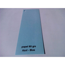 PAQUETE REPRO A-4 80G FABRISA AZUL (BLUE) 100H