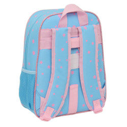 MOCHILA INFANTIL ADAPT.CARRO STITCH "HAPPY" SAFTA25 VAC 612588185 MEDIDAS: 34*26