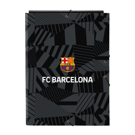 CARPETA FOLIO 3 SOLAPAS F.C.BARCELONA "BLACK" SAFTA25 ENERO 512426068