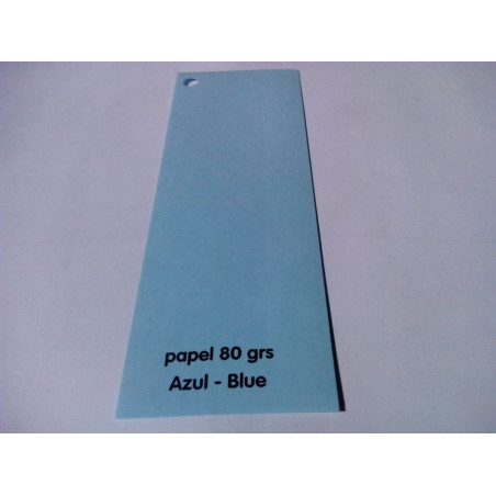 PAPEL REPRO 80G A-4 PAPERLINE AZUL OCEANO (BLUE/OCEAN) 500H