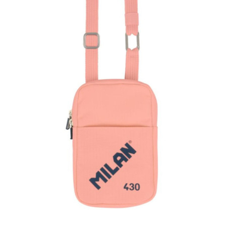 BOLSO PEQUEÑO BANDOLERA MILAN 430 SINCE 1918 ROSA 62103SNCP