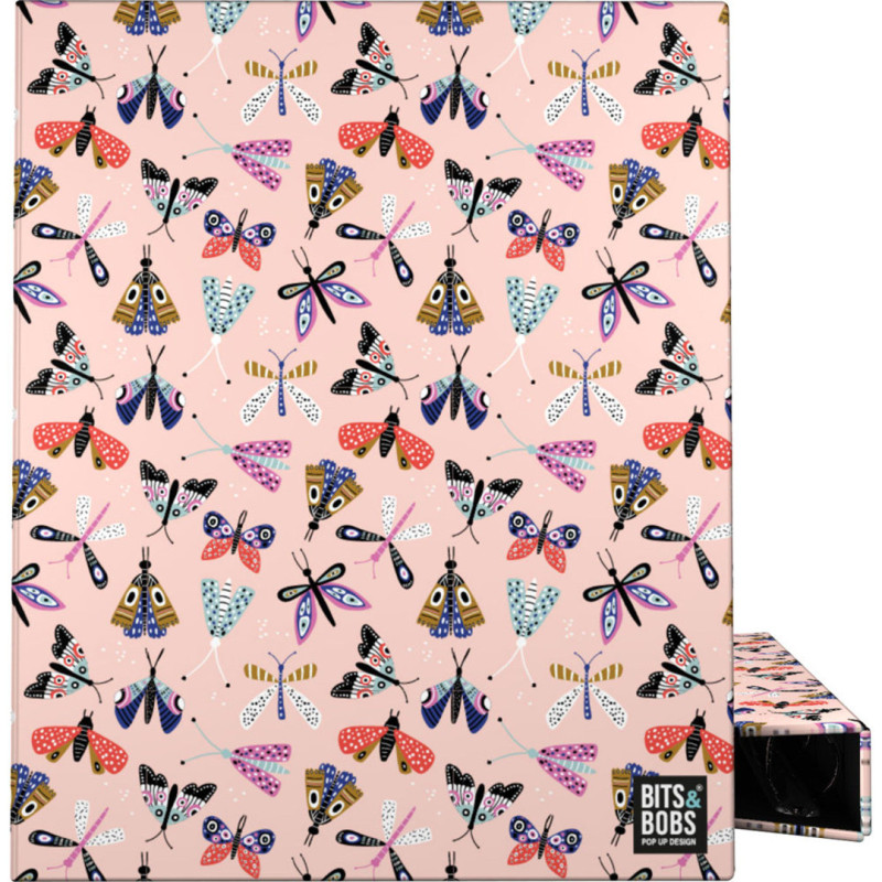 FORRADO. CARPETA ANILLAS 4D25MM A4 B&B BUTTERFLY A4 GRAFOPLAS24 88142687 (MIN 2U)