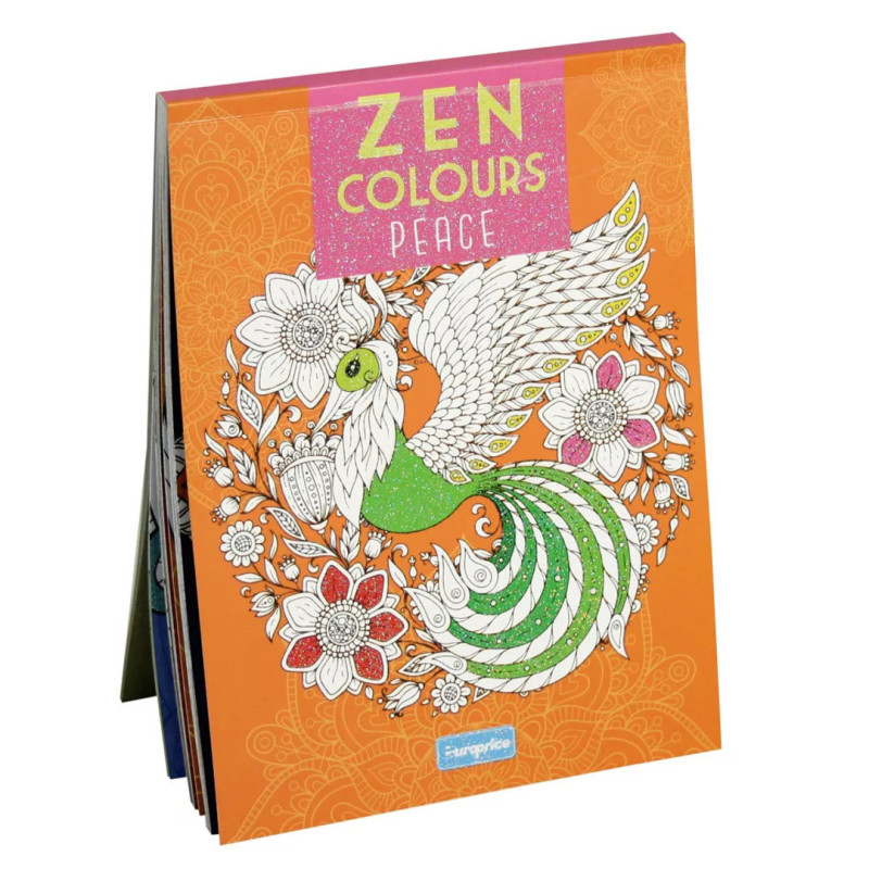 CUADERNO PINTACOLOR EUROPRICE ZEN COLOURS EAST- PEACE PIA-3500 2MOD