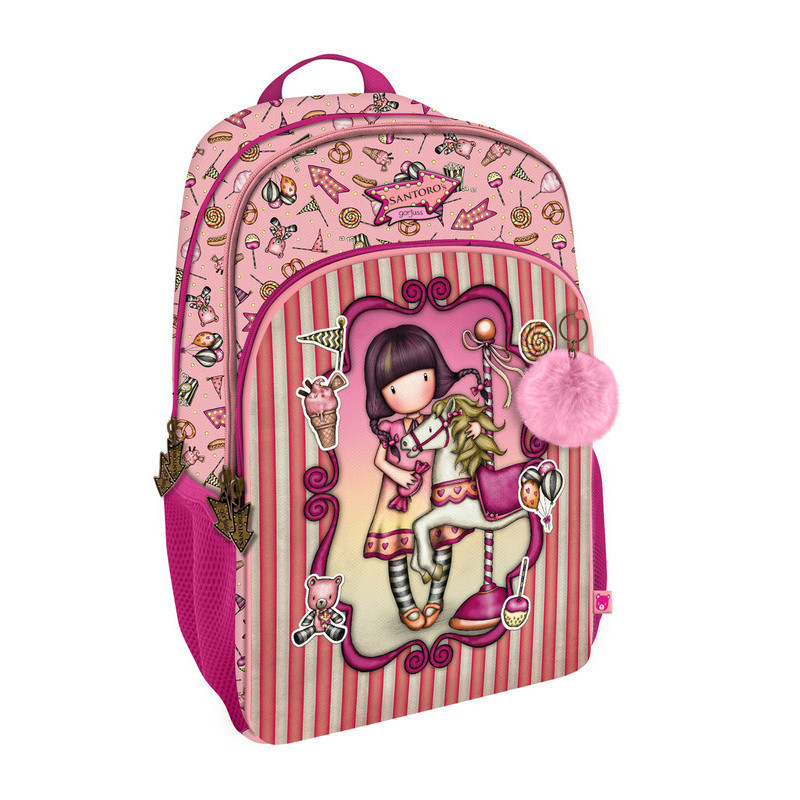 MOCHILA 3 CREMALLE. ADAPT.CARRO GORJUSS™ FAIRGROUND "CAROUSEL" SAFTA23 ENERO 1110GJ05T