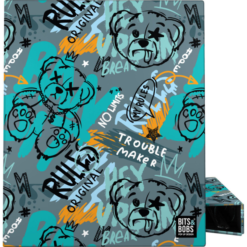 CARPETA ANILLAS 4D25MM A4 B&B BEAR A4 88142719 GRAFOPLAS25 2U