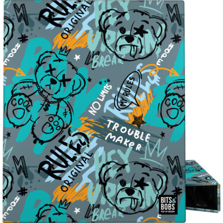 CARPETA ANILLAS 4D25MM A4 B&B BEAR A4 88142719 GRAFOPLAS25 2U