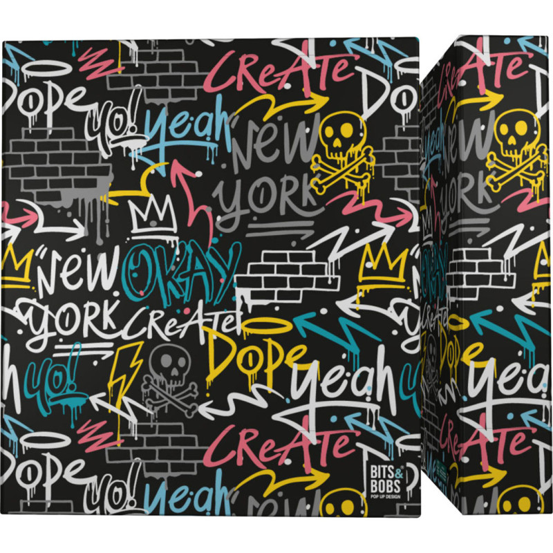 FORRADO. CARPETA ANILLAS 4D40MM A4 B&B WALL A4 GRAFOPLAS24 88172688 (MIN 2U)