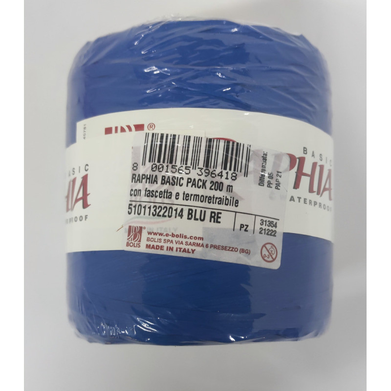 RAFIA SINTETICA FAMA 200M COLOR VERDE AZUL OSCURO 51011322014