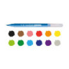 ROTULADOR CARIOCA AQUARELL 12 COLORES ACUARELABLE UNIDAD 42747