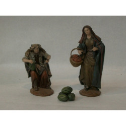GRUPO LIENZADO MELONERO Y MUJER 17CM 708 ^