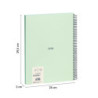 CUADERNO EUROPEAN MILAN A4 80 LISO 95G 430 SINCE 1918 VERDE 57141E80GR