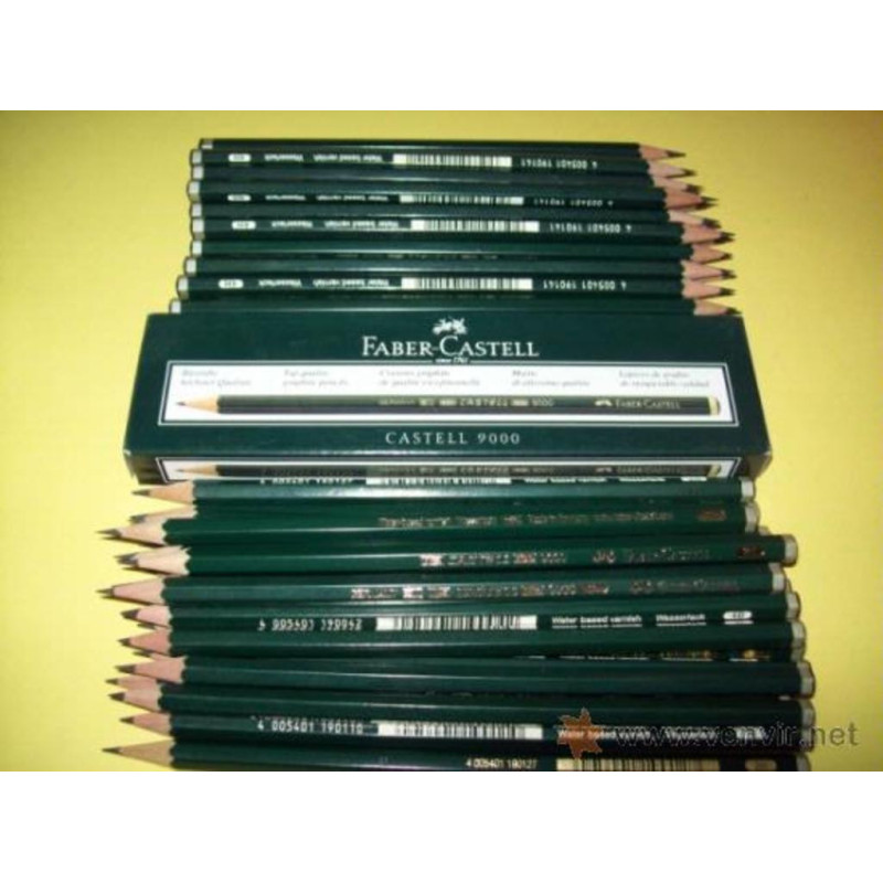 LAPIZ FABER-CASTELL 9000  DOCENA  4B