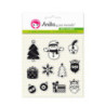 PACK 11 SELLOS TRANSPARENTES ANITA NAVIDAD GRAFOPLAS 37010326