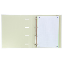 CARPEBLOC RINGBOOK A4 4A ENRI OXFORD SCHOOL CLASSIC BLANCO C/RECAMBIO 100H 5 COL 400132987