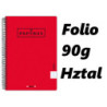 PACK 5 CUADERNOS PAPYRUS GRAFOPLAS PP FOLIO HORIZONTAL COLOR ROJO 51 88442851