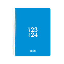 AGENDA ESCOLAR 23/24 ENRI23 TEENS TAPA PLASTICO 15*21 S/V 400172806
