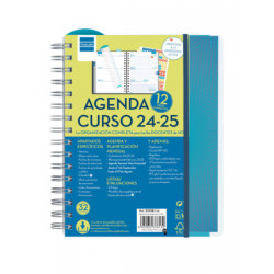 AGENDA ESCOLAR FINOCAM24 MAGIS.PERS.4º SVH 24-25 AZUL+ 533380025