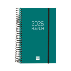 AGENDA OPAQUE E5 1DP 2026 VERDE+ FINOCAM26 742902026 135 X 24 X 181 MM