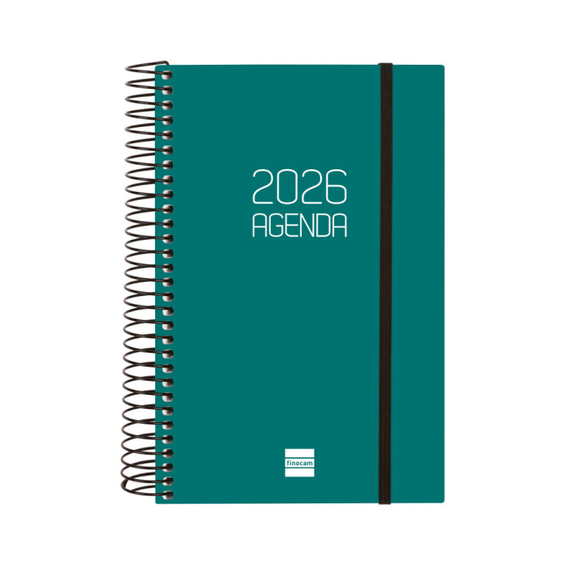 AGENDA OPAQUE E5 1DP 2026 VERDE+ FINOCAM26 742902026 135 X 24 X 181 MM