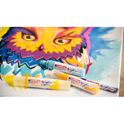 MARCADOR EDDING N.º 5000 ACRILICO 5-10 MM AZUL PASTEL COLOR 916 UNIDAD