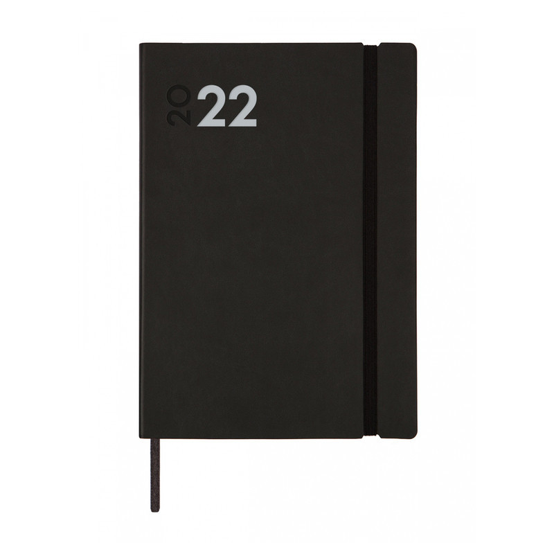 AGENDA ENCUADERNADA ANUAL MARA Y10 1DP 2022 NEGRO+ FINOCAM22 621166022
