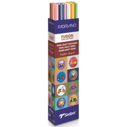 PAPEL KRAFT VERJURADO EXPOSITOR FUSION 65G-1X3M 30 ROLLOS SADIPAL