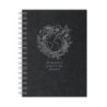 CUADERNO ESPIRAL A-5 SENFORT21 PUNTEADO 120 HOJAS ECO COLOR NEGRO 7807116