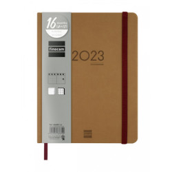 AGENDA ENCUADERNADA ESCOLAR FINOCAM22 16 MESES LABOR A5+ SVV 22-23 MARR.INTL+ 164X217 626200223
