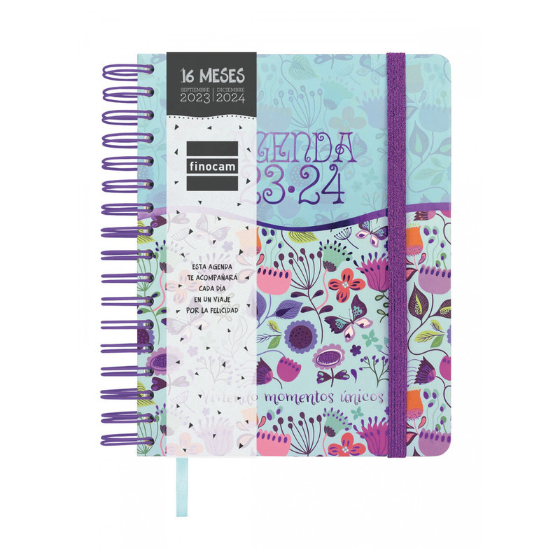 AGENDA ESCOLAR FINOCAM23  16 MESES VITAE SVH 23-24 AZUL+ 4º - 155*217 626501124