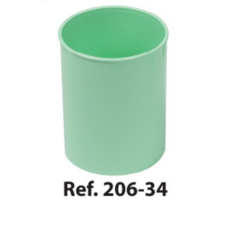 CUBILETE PLASTICO OPACO FAIBO VERDE PASTEL 206-34