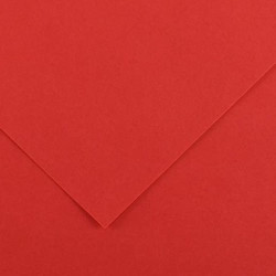 CARTULINA CANSON GUARRO IRIS A-4 ROJO 15 PTE 50U 200040162