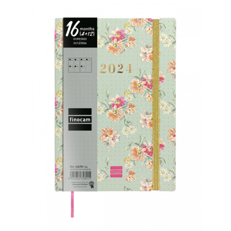 AGENDA ESCOLAR FINOCAM23  16 MESES DOTTED SVH 23-24 BLOOM INTL+ Y10 - 140*204 626900324