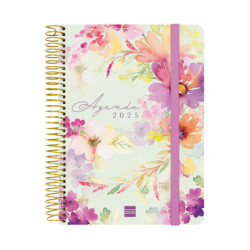 AGENDA ESCOLAR FINOCAM24 16M.CLOE E10 15,5*21,2 SVH 24-25 ROSA+ 627100225