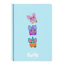LIBRETA FOLIO 80 H. TAPAS DURAS FURBY SAFTA26 512535066 31X21,5 UNIDAD