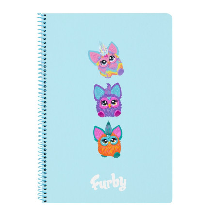 LIBRETA FOLIO 80 H. TAPAS DURAS FURBY SAFTA26 512535066 31X21,5 UNIDAD