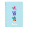 LIBRETA FOLIO 80 H. TAPAS DURAS FURBY SAFTA26 512535066 31X21,5 UNIDAD