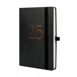 AGENDA ESCOLAR FINOCAM24 16M.CAPRI F4 11,8*16,8 SVH 24-25 NEGRO+ 627300425