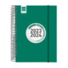 AGENDA ESCOLAR FINOCAM23  ESPIR COLOR 1DP 23-24 VERDE+ E10 - 155*212 630582024