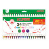 ROTULADOR ALPINO DOBLE PUNTA 20 +4 COLORES