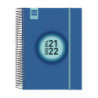 AGENDA ESCOLAR FINOCAM21 ESPIR LABEL E10 1DP21-22 AZUL COB.+ 633121522