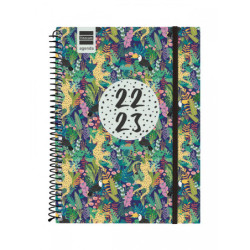 AGENDA ESPIRAL ESCOLAR FINOCAM22 SECUNDARIA PANTER 1/4 SVH 22-23+ 4º - 155X212 634203623