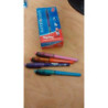 BOLIGRAFO PAPERMATE REPLAY.MAX TURQUESA,ROSA ,LILA,NARANJA C/12U ^