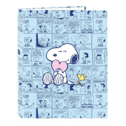 CARPETA FOLIO 4 ANI.MIXTAS SNOOPY "LOVE" SAFTA25 ENERO 512539067