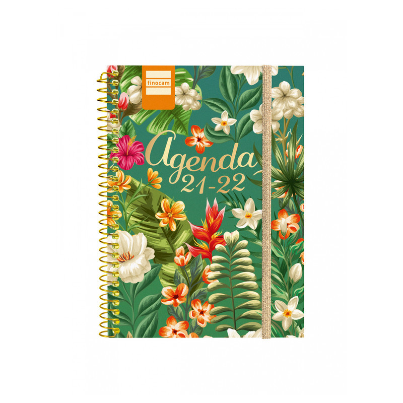 AGENDA ESCOLAR FINOCAM21 SEC.TROPICAL 1/8 SV 21-22+ 634222722